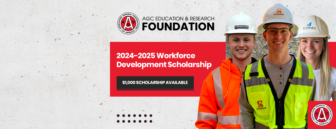 Workforce Development Scholarships are now available through the Ƶ Education &amp; Research Foundation! Apply by June 1st for this $1K annual scholarship (renewable up to 2 years).